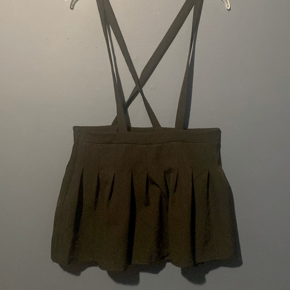 Black Suspender Skirt
